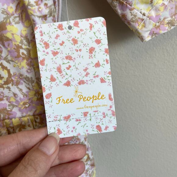 Free People She's a Dream Midi Dress Size 0 NWT - Picture 9 of 9